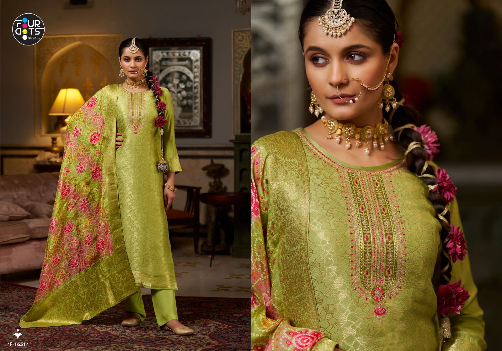 Jelani By Fourdots Viscos Muslin Designer Salwar Suits Suppliers In India